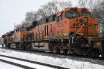 Paused westbound intermodal